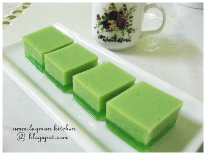 jom makan Agar  agar  santan  pandan