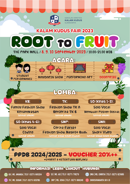 Kalam Kudus Fair 2023: Root to Fruit