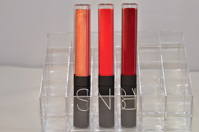 NARS Reformulated lipglosses in Orgasm, Salamanca and Quito