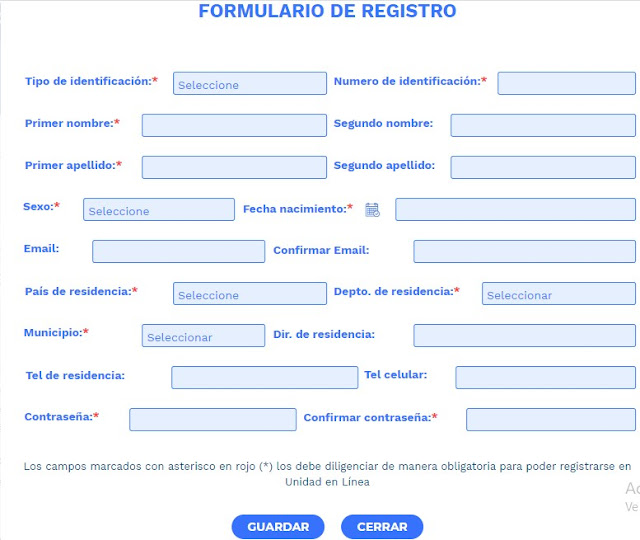 Certificado de Desplazado RUV 2021