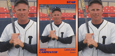 Doug Carpenter 1990 Lakeland Tigers card
