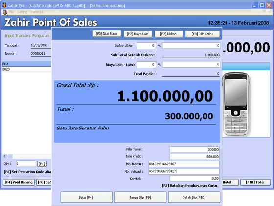  Source Code Gratis POS (Point of Sale ) Kasir Toko pada Minimarket Versi 2.3 Berbasis Web dengan PHP dan MySQL Siap Pakai