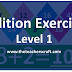 ADDITION EXERCISES LEVEL 1 VIDEO