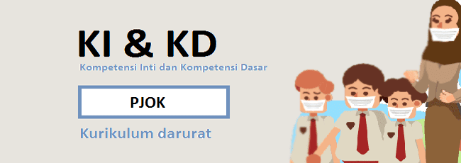 KI KD Pendidikan Jasmani (PJOK) SD/MI Kelas 5 Kurikulum Darurat