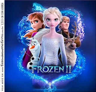 Frozen 2: Free Printable Candy Bar Labels.