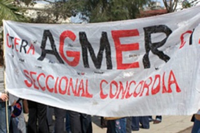 Agmer Concordia expuso los fundamentos de adhesión al paro nacional