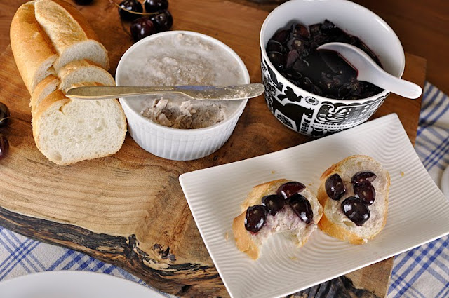 Pork Rillettes with Pickled Cherries at Paprika Red