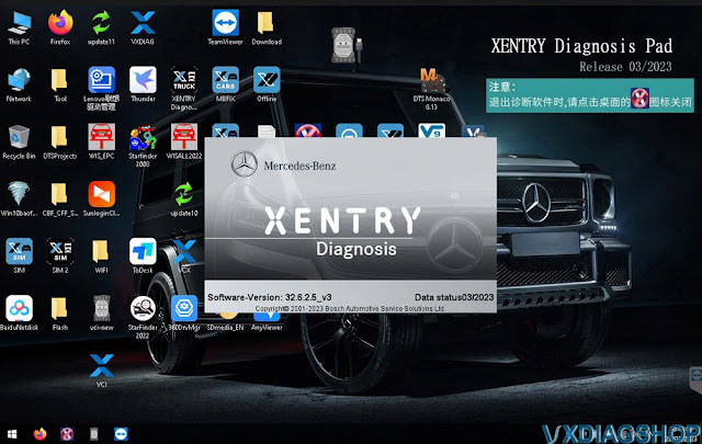 VXDIAG Benz Xentry Released to V2023.03 2