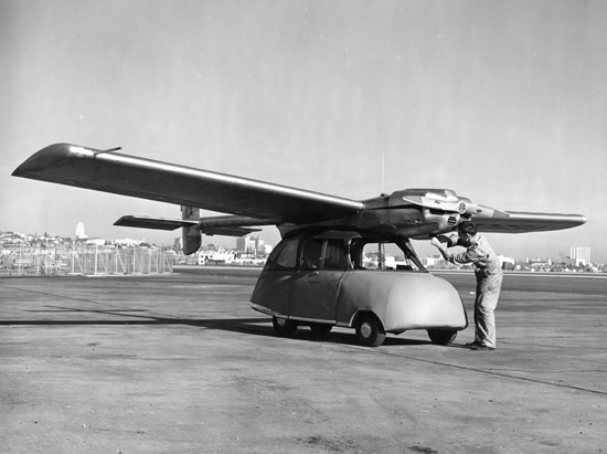 Convair Model 118, coche volador de los años 40