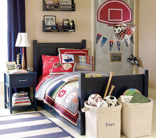 Boy Sports Bedroom Ideas