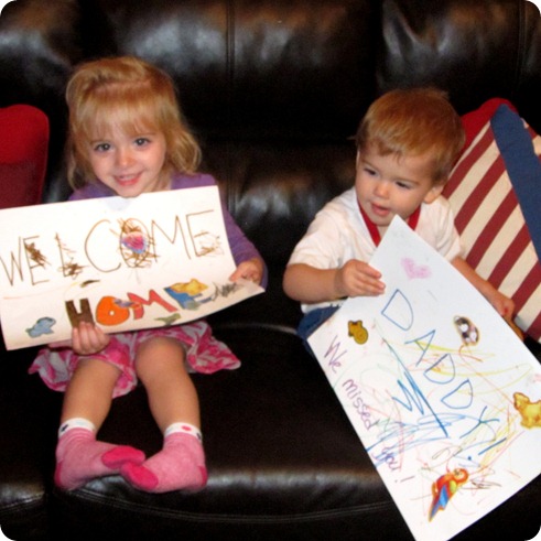 Signs to Welcome Daddy Home