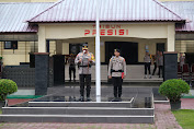 Kapolda Sultra Irjen Pol Drs. Teguh Pristiwanto Pimpin Apel Pergeseran Pasukan BKO Pengamanan TPS