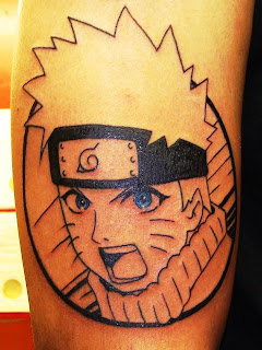 Anime tattoo art