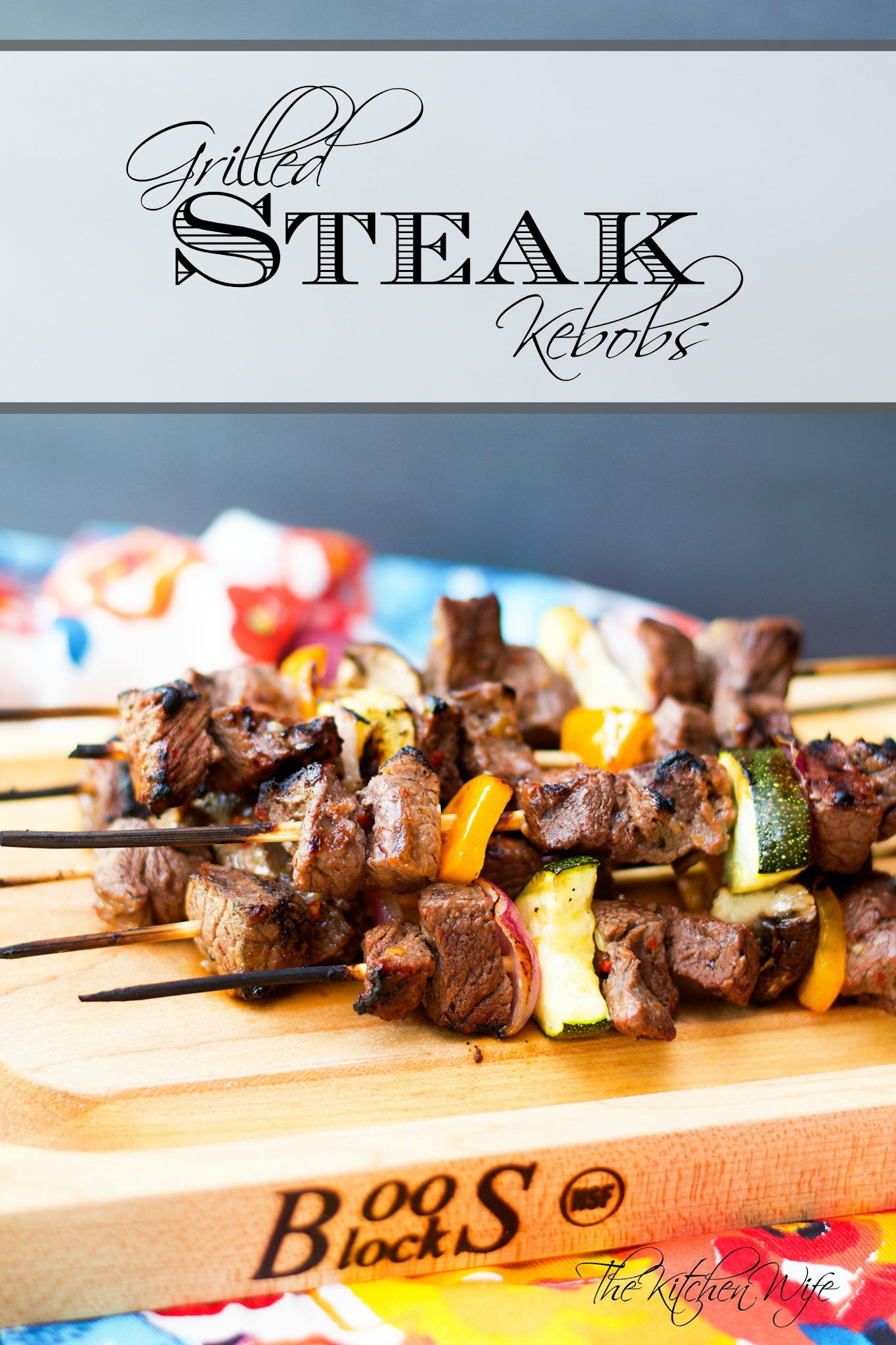 Easy Grilled Steak Kebab Recipe