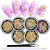 Mother's Day Nail Rhinestones And Studs Gold Nail Rivets Set with Tweezers And Picker Pencil for Nail Jewelry Decoration