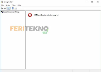  pernah enggak sih kau saat lagi membuka  Cara Mengatasi Gpedit.msc (Group Policy Editor) yang Tidak Bisa Dibuka