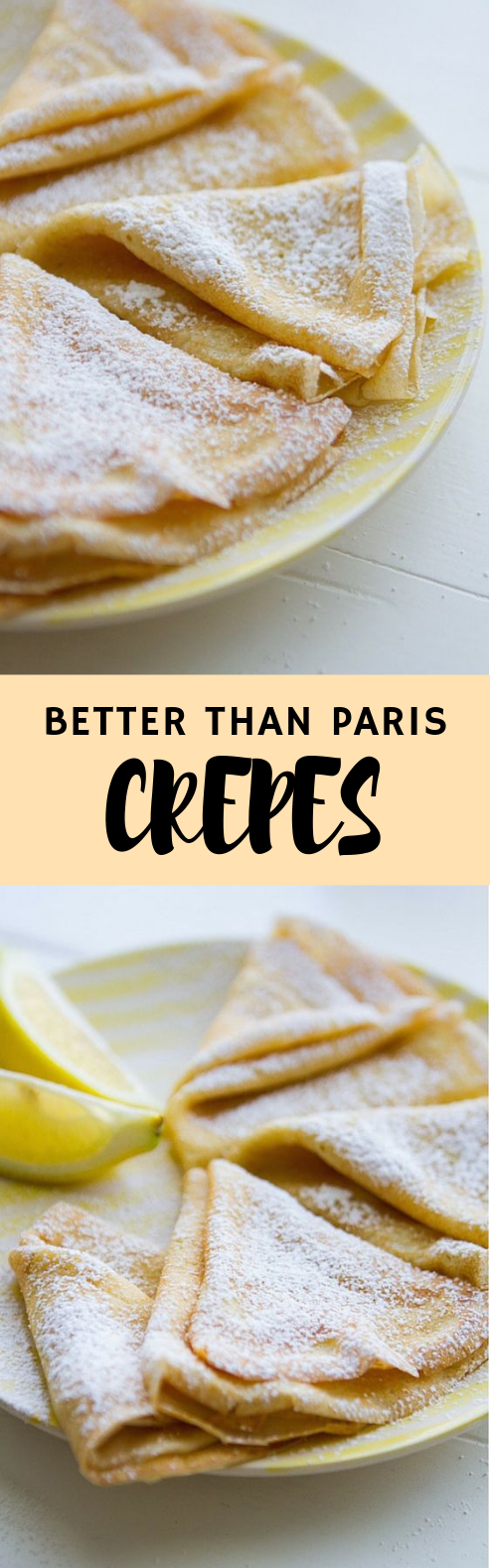 THE BEST CREPE RECIPE #Crepe #Food