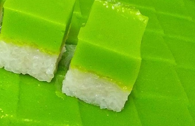 Resepi Kuih Seri Muka Pandan Sukatan Cawan Sedap dan 