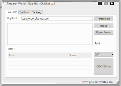 Bug Host Checker