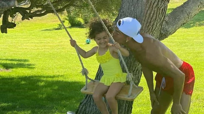 Cristiano Ronaldo dá os parabéns à filha: "Princesa do papá!"
