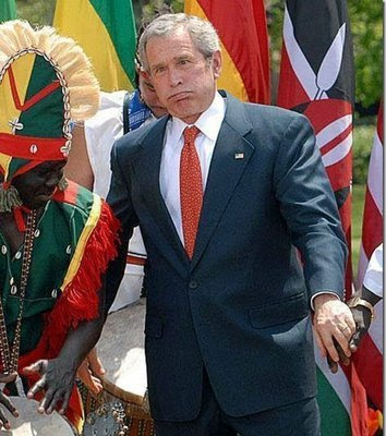 president george w bush funny. President George Bush