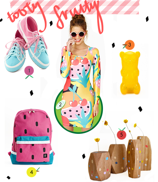 My favorite fruit-inspired fashion wear and accessories!