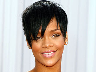 rihanna short bob hairstyles