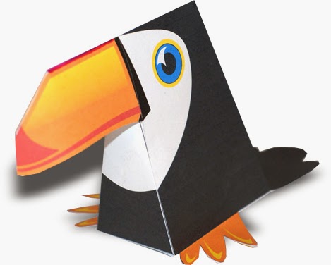 Toucan Papercraft