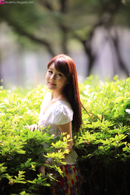 6 Kim Ji Min - Smile Like a Flowers-very cute asian girl-girlcute4u.blogspot.com