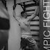 Muscular man doing pull ups