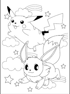 Pokemon Coloring Pages printable characters