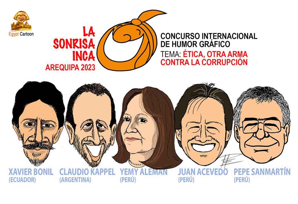 Jury of the International Graphic Humor Contest, Arequipa