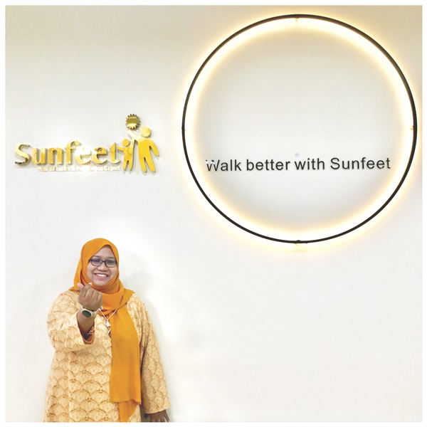 CAWANGAN SUNFEET PAKAR ORTHOTICS KINI DIBUKA DI CHERAS SOUTH