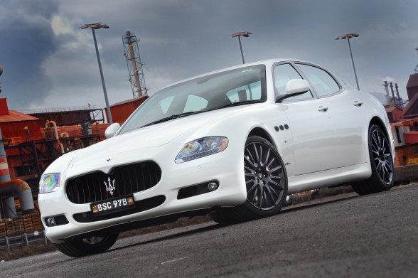 Maserati has had the chance to exhibit the actual Quattroporte Activity GT