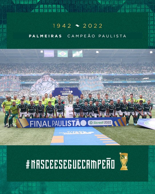 Palmeiras é o campeão paulista de 2022 - Portal Morada - Notícias de  Araraquara e Região