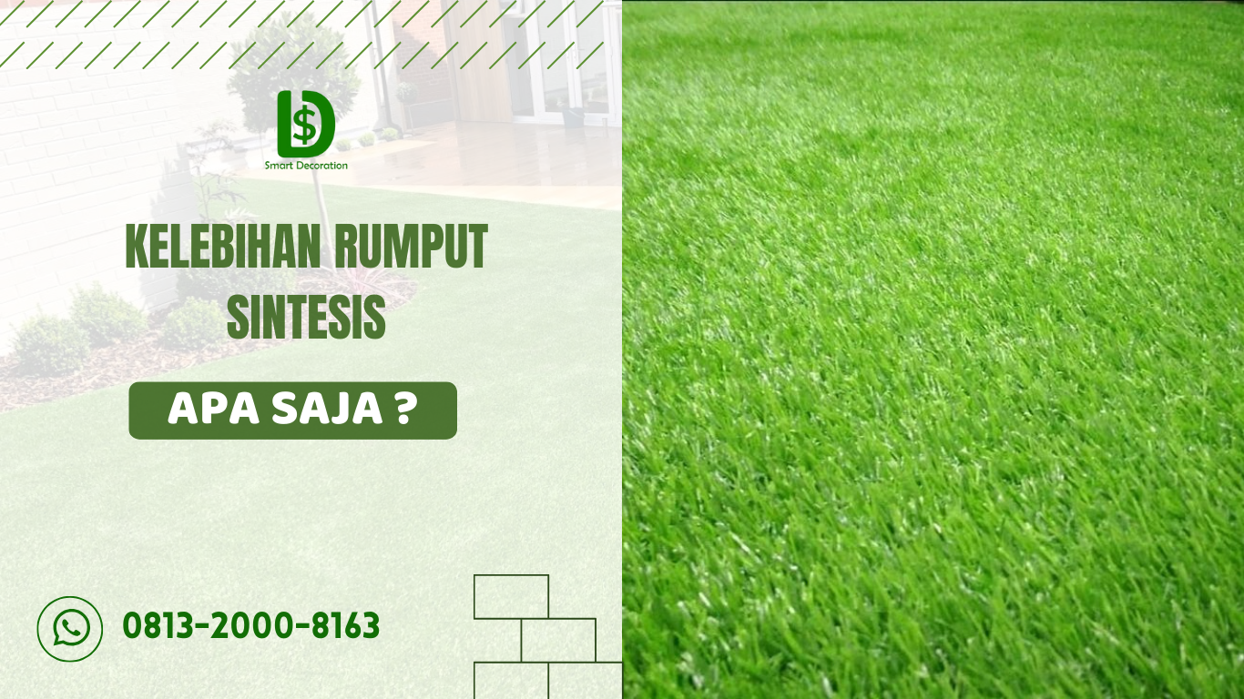 Kelebihan Rumput Sintetis