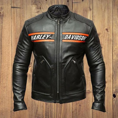 Gambar Jaket Kulit Harley Davidson