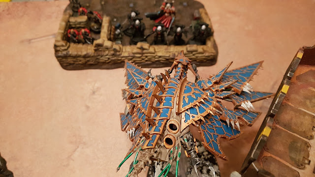 Warhammer 40k battle report - Eternal War - Scorched Earth - 1500 points - Thousand Sons vs Blood Angels