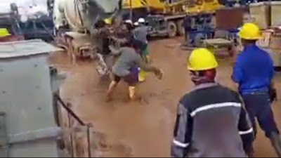 Video Viral Adu Jotos Diduga Pekerja Pabrik Smelter di Sungai Kunyit 