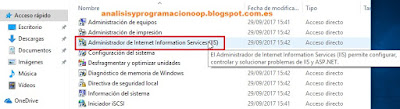 Administrador de Internet Information Services