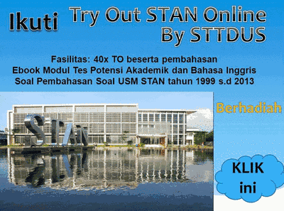 Try Out STAN Online Persiapan USM STAN 2014