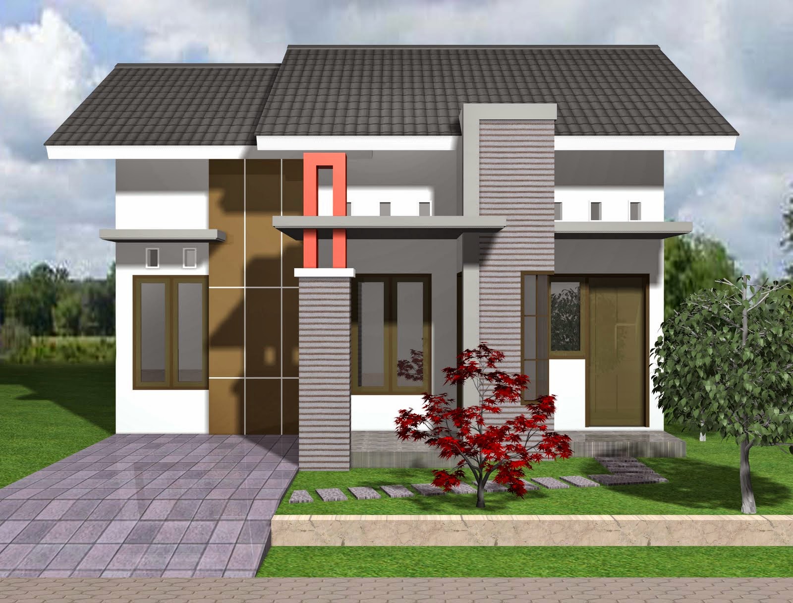 Desain Rumah Minimalis Type 45 Desain Rumah Minimalis