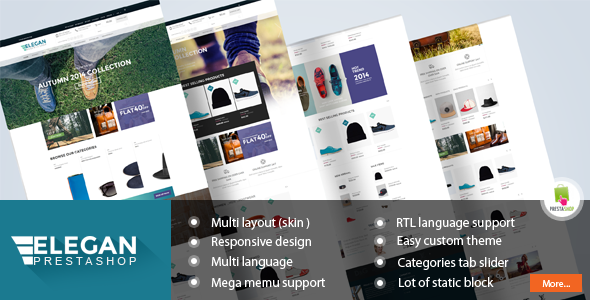 Responsive Prestashop Theme 2015