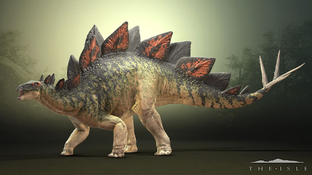 dinousaurus unik stegosaurus