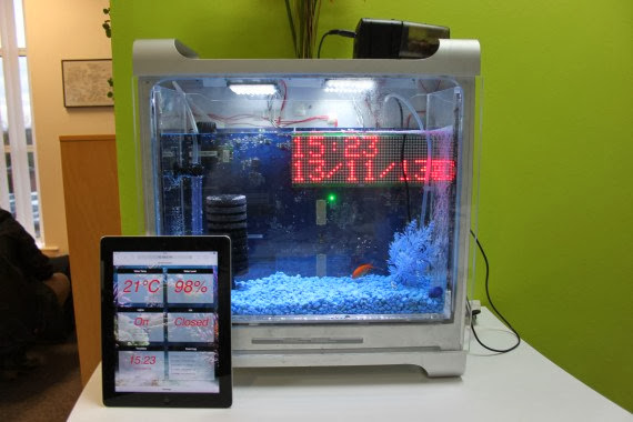 Automated Aquarium is Kitchen-Sinky