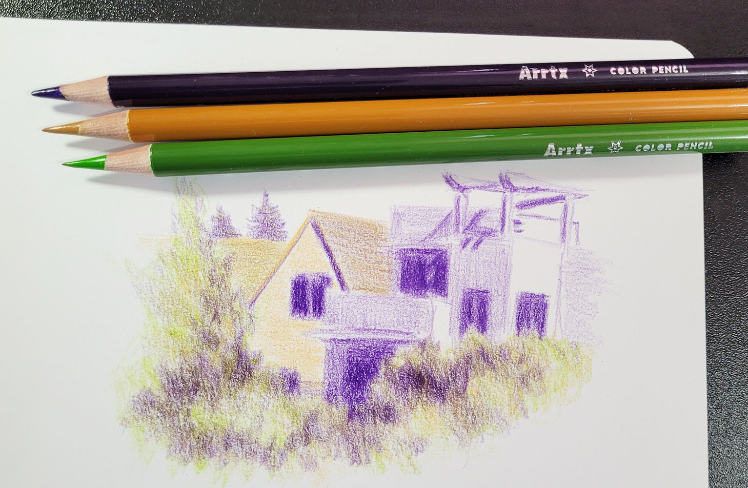 Fueled by Clouds & Coffee: Review: Arrtx Colored Pencils