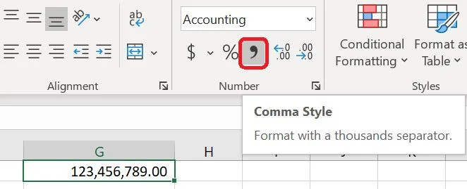 Comma Style