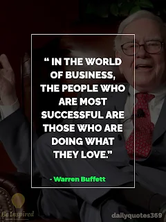 warren buffett quotes on success and money