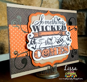 Something Wicked card for Miss Kate Cuttable by Lissa
