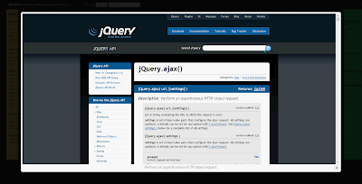 Ajax 載入 jQuery 官網說明文件